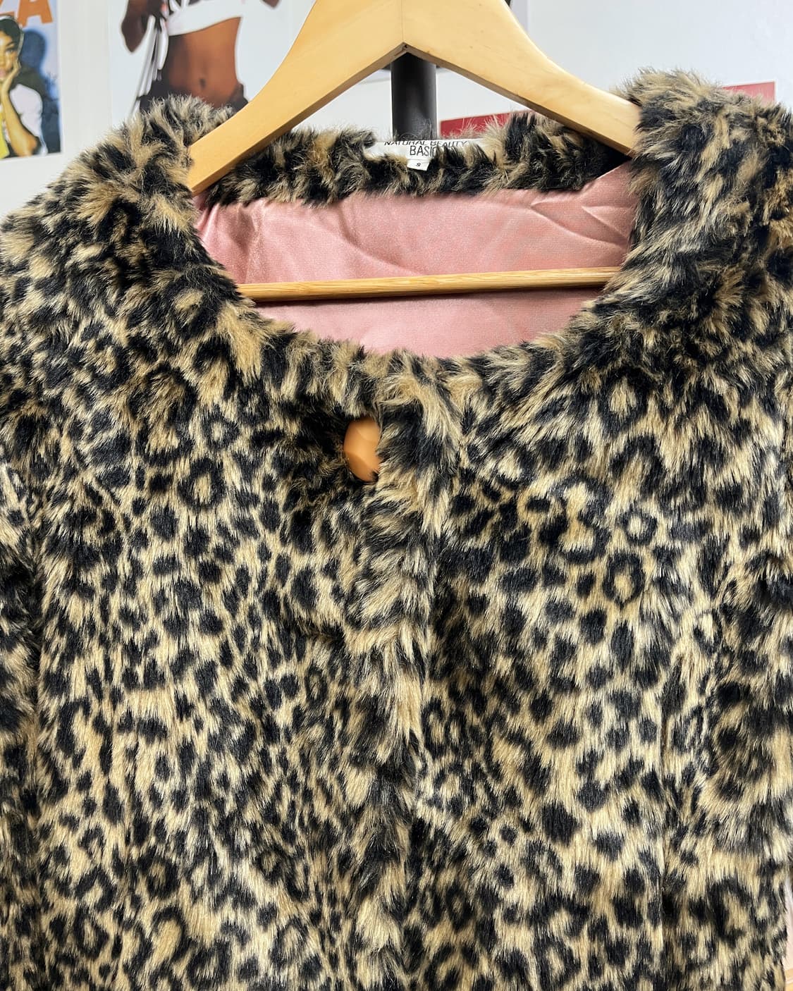 올드 빈티지 레오파드 퍼 자켓 상품이미지6