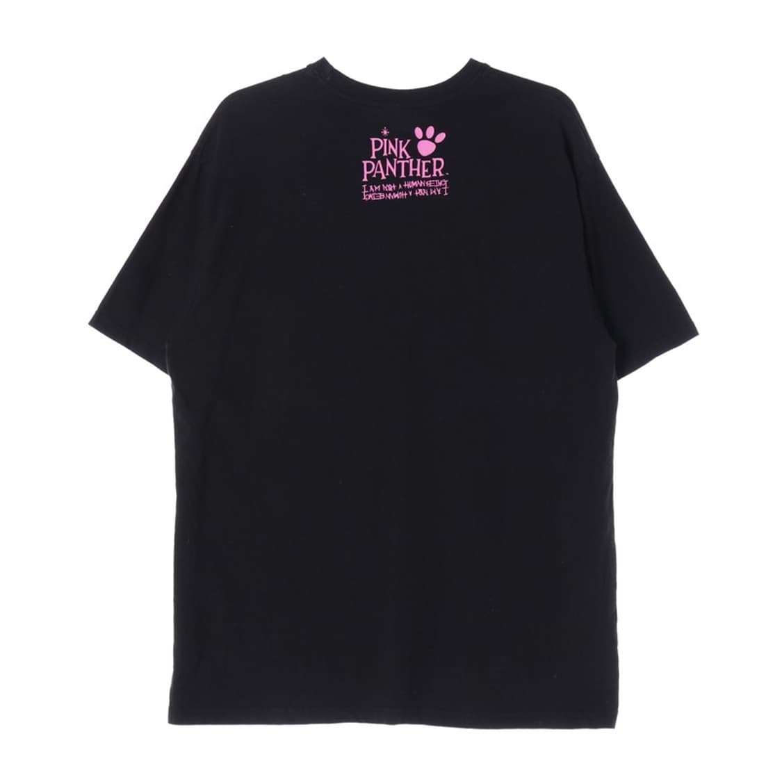 아임낫어휴먼비잉 x 핑크팬더 콜라보 로고 티셔츠 XL 상품이미지2