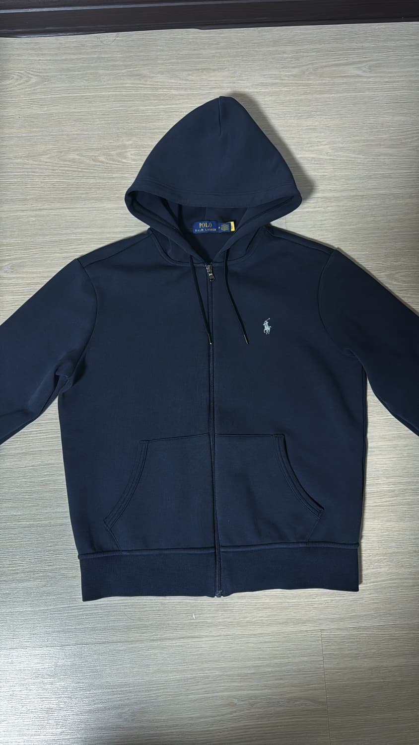 폴로 더블 니트 후드집업 m (교신도 가능) 상품이미지1