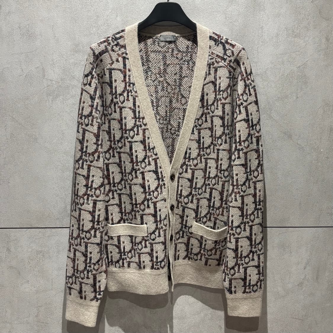 3XL/디올 오블리크 자카드 가디건 상품이미지1