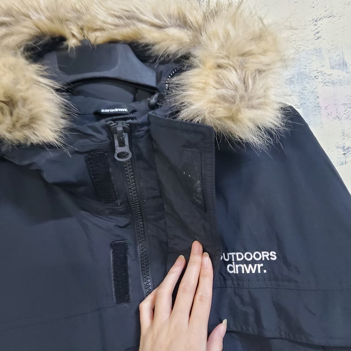자라 아웃도어 다운 패딩  상품이미지6