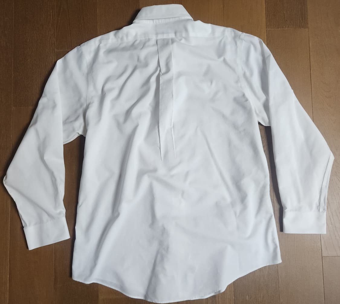 브룩스브라더스 리젠트핏 화이트 옥스포드셔츠(L) 상품이미지4