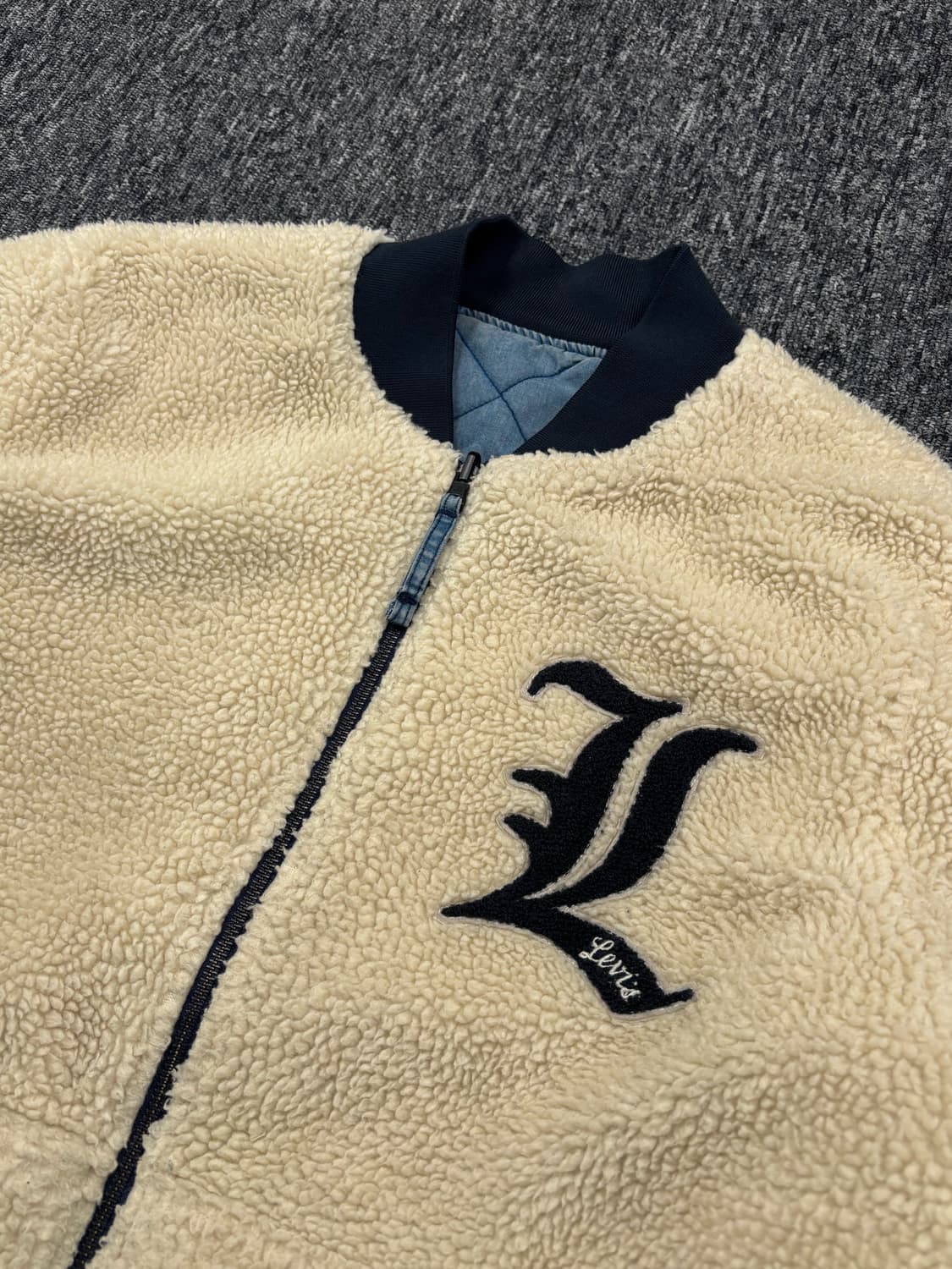 리바이스 리버시블 플리스 퀼팅 자켓 상품이미지6