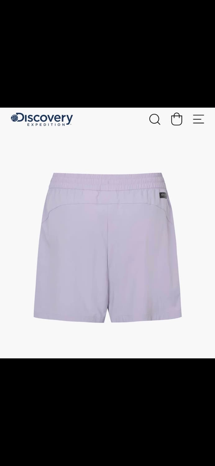 디스커버리 익스페디션 라벤더색 여성 트레이닝 쇼츠 팝니다 상품이미지2