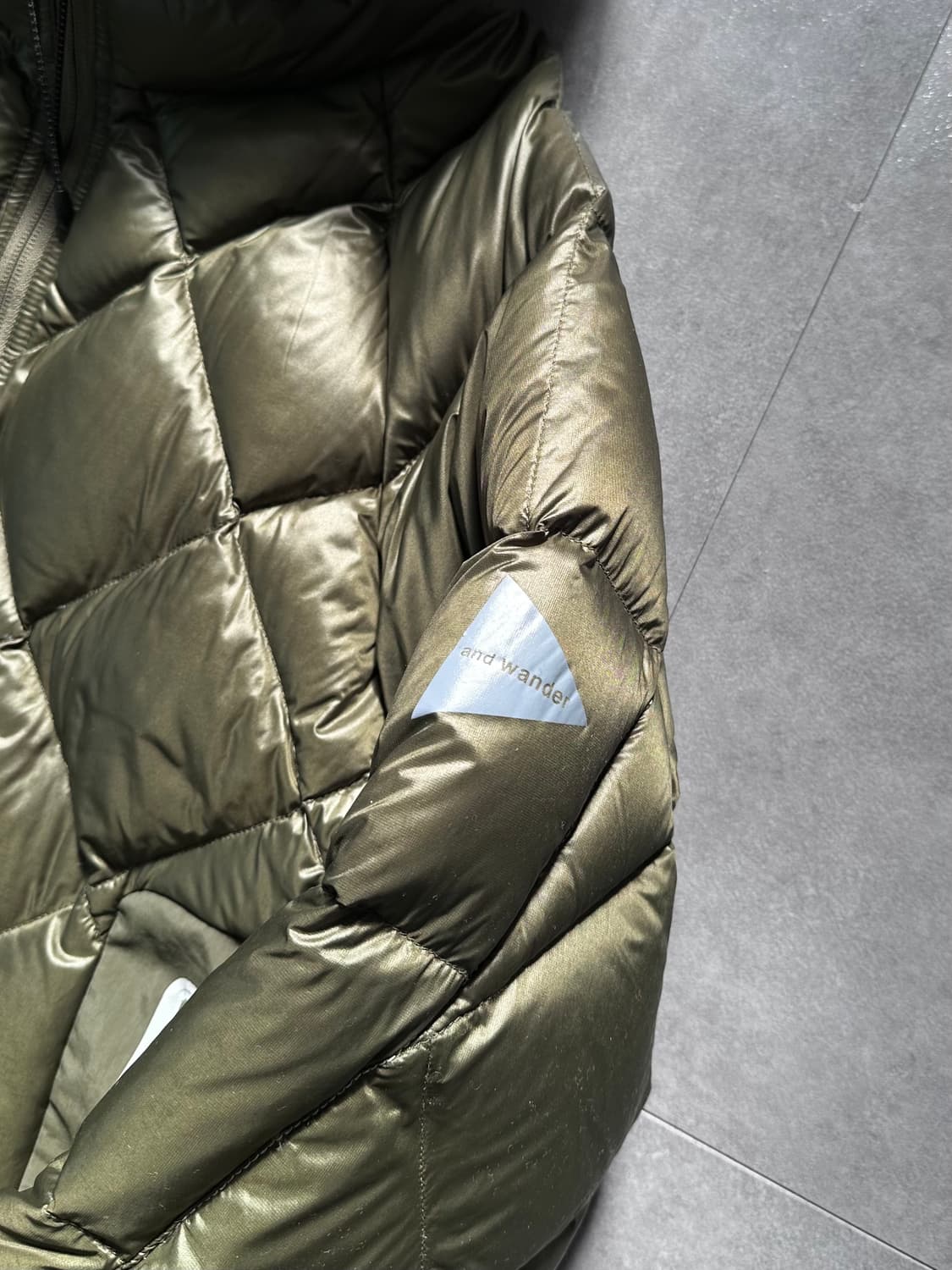 앤드 원더 다이아몬드 스티치 다운 자켓 (va.38) 상품이미지5