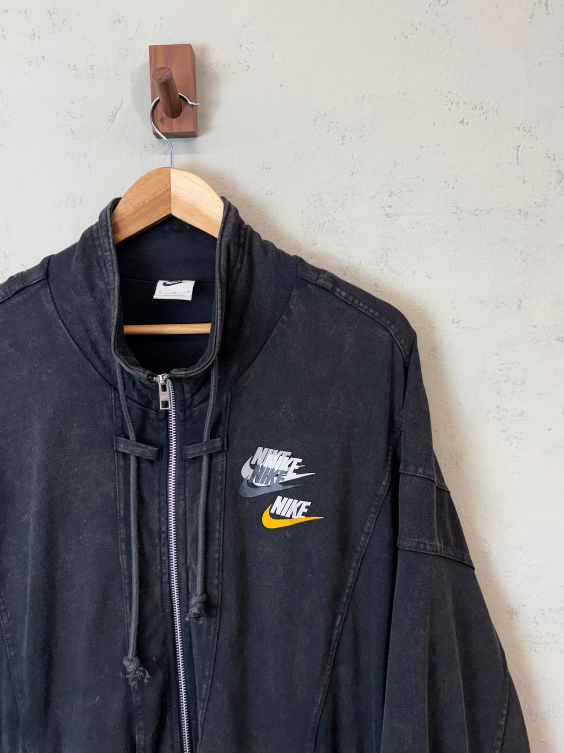 나이키 워시드 멀티로고 코튼 집업 상품이미지2