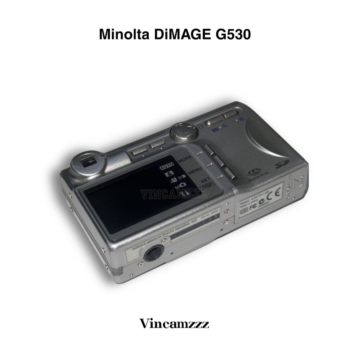 Minolta 미놀타 DiMAGE 디마지 G530 디지털 카메라 상품이미지5