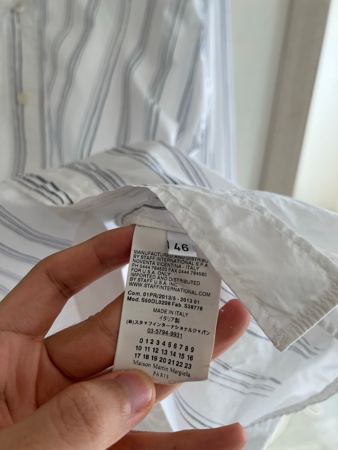 마틴 마르지엘라 셔츠 상품이미지4
