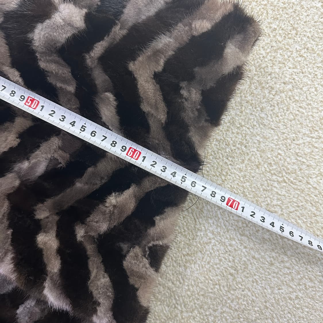 실측확인 대명 밍크 코트 자켓 0319D 상품이미지7