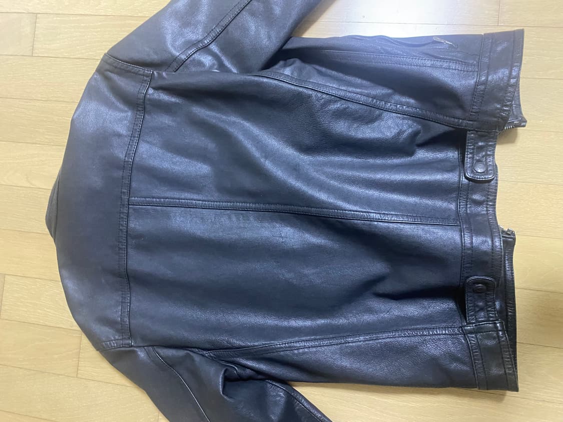 캘빈클라인 염소가죽 레더자켓 상품이미지2