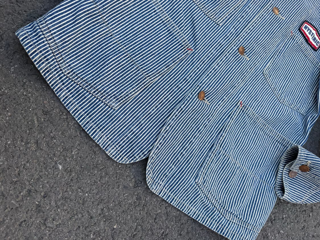 히스테릭 글래머 빈티지 히코리 스트라이프 워크자켓 상품이미지5