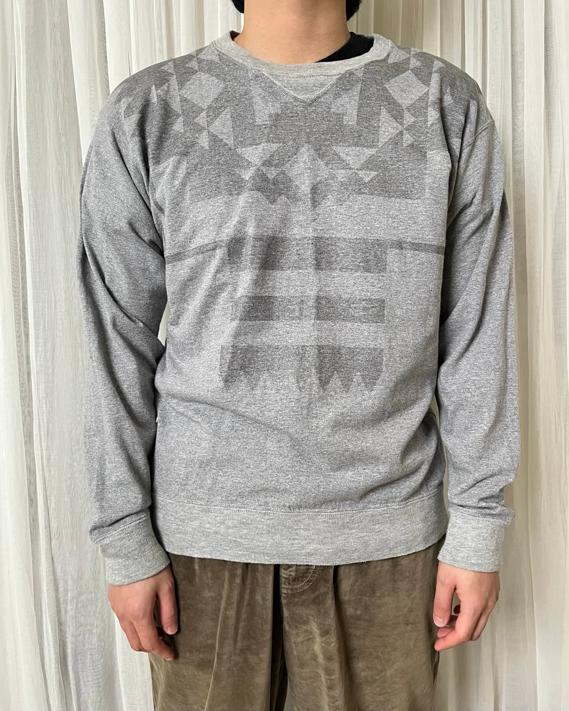 사카이 아즈텍 패턴 스웻셔츠 sacai 기하학패턴 상품이미지6