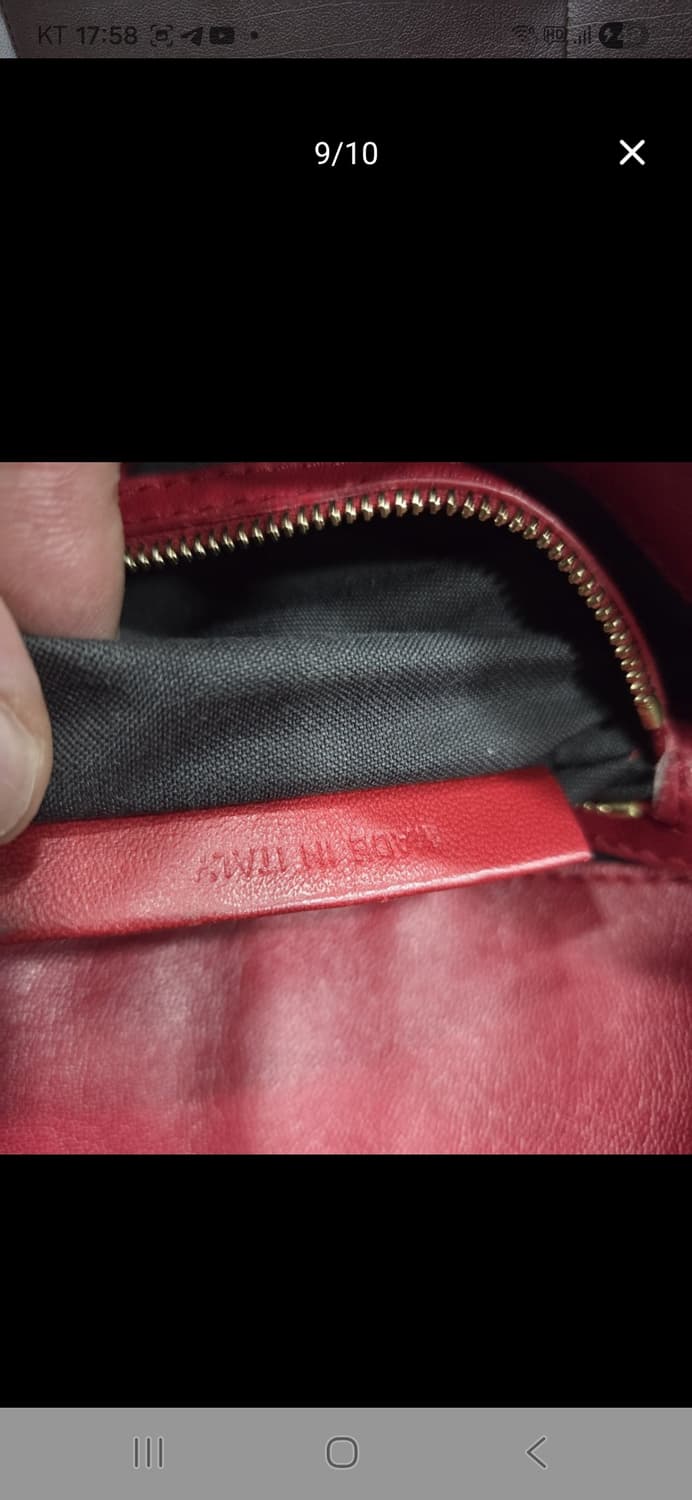 펜디 엠보 바게트 숄더 상품이미지8