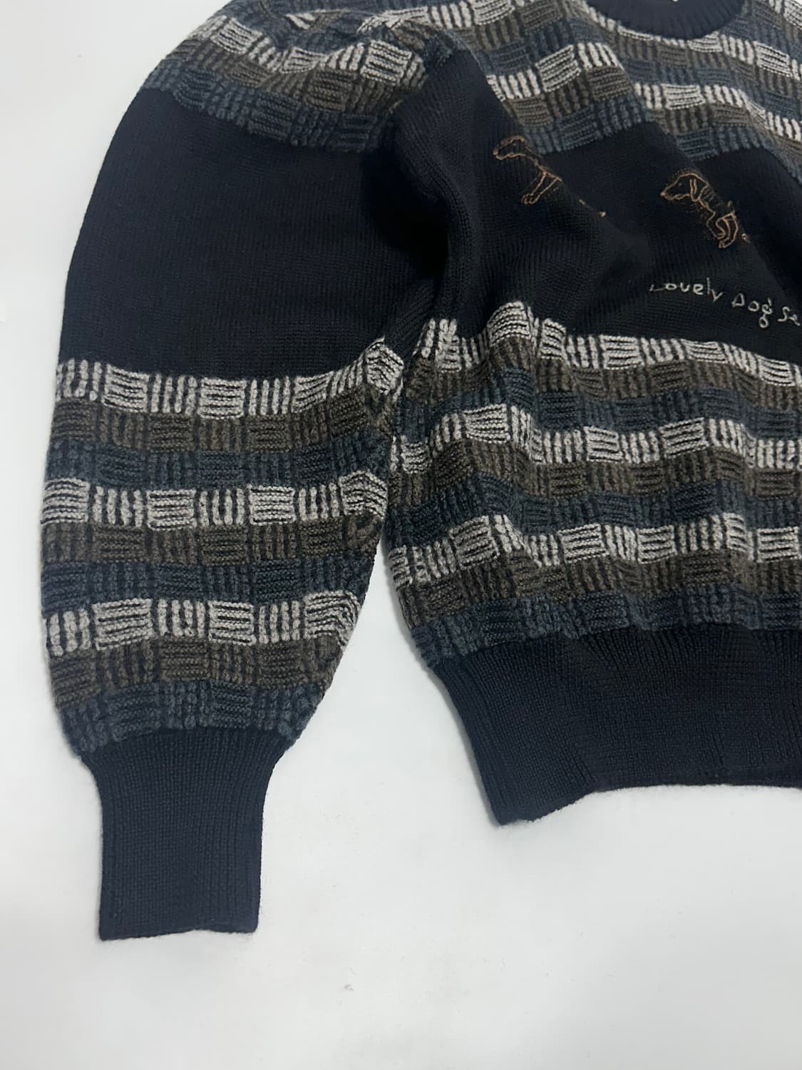 Laurel club® 올드스쿨 니트 일본빈티지 상품이미지5