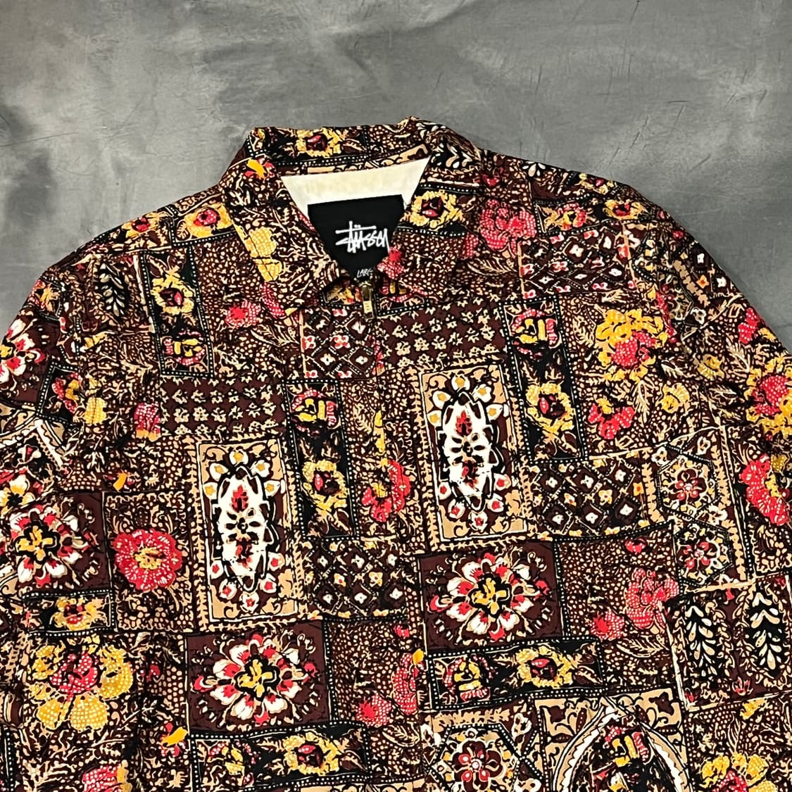  스투시 패턴 집업 셔츠 자켓 y15457 상품이미지3