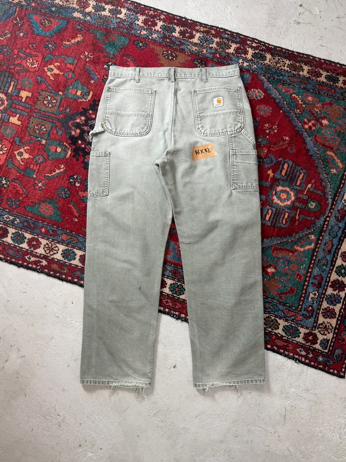 OG 칼하트 더블니 모스그린 칼하트 B01 MOS 썩블니 상품이미지4