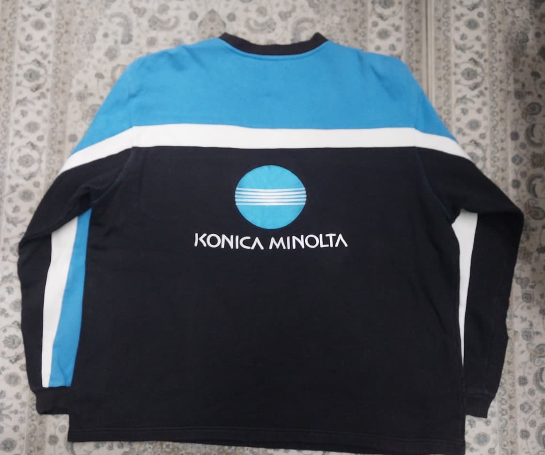 Konica Minolta 혼다 레이싱 맨투맨 티셔츠 XL 상품이미지2