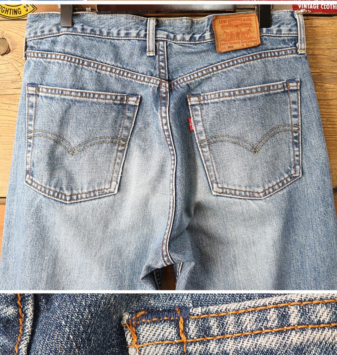 
일본판 90S LEVIS 리바이스 503 빈티지 데님  

 상품이미지5