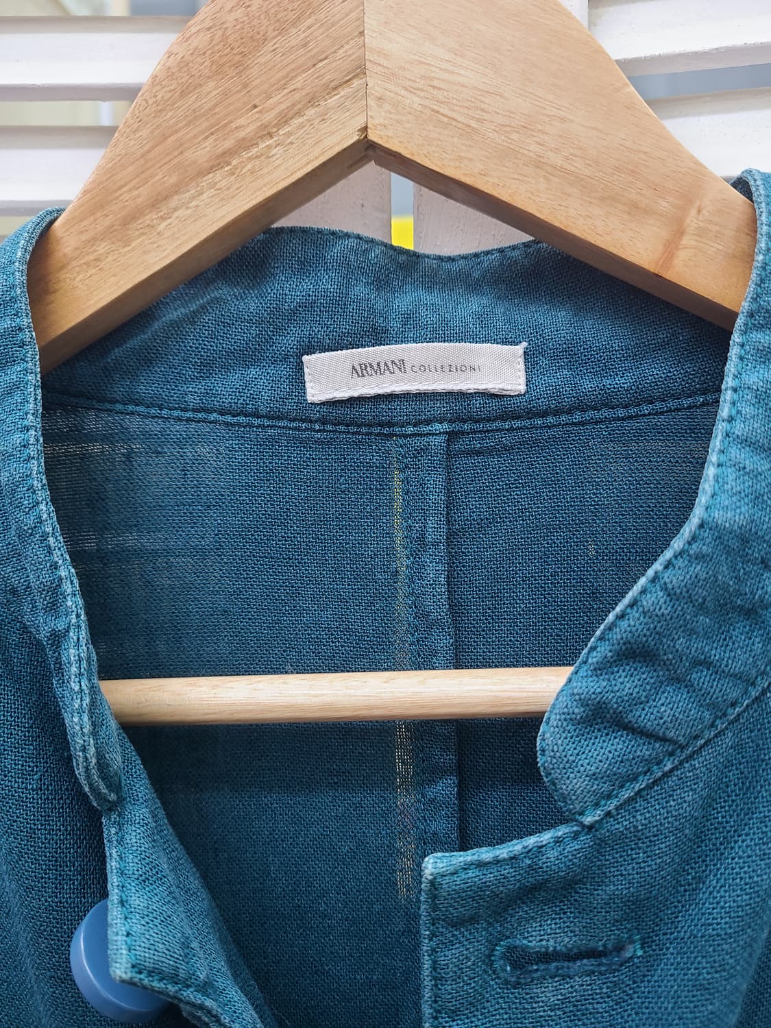 아르마니꼴레지오니 린넨 블레이저 자켓 상품이미지3