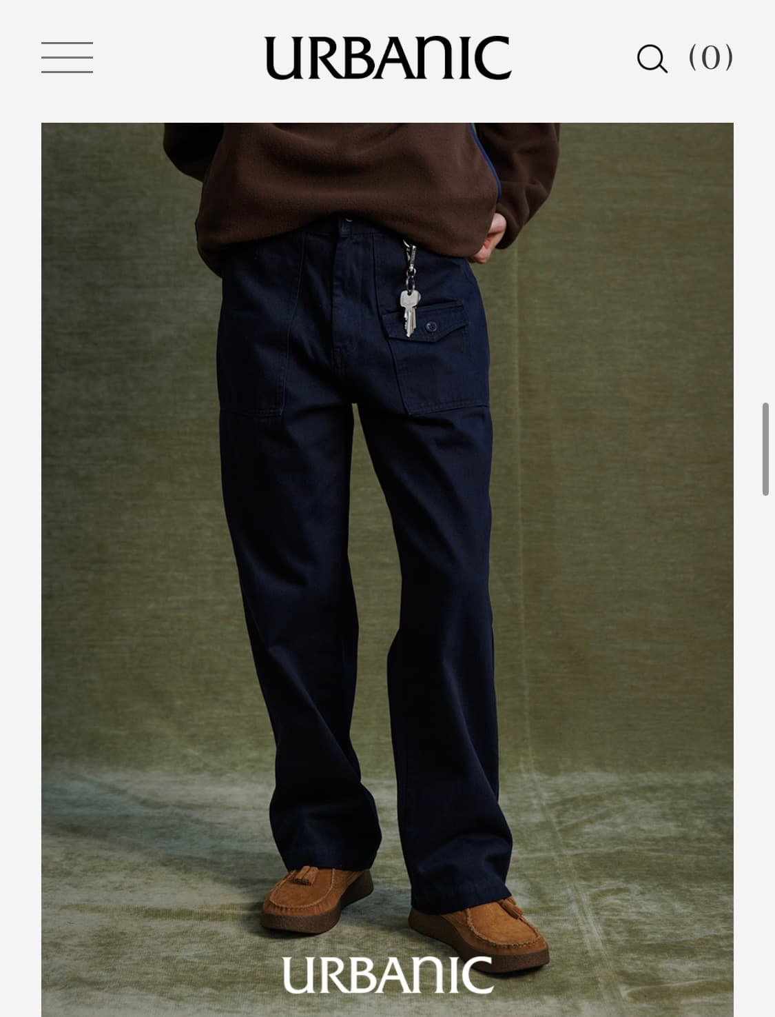 얼바닉30 Safari Pants navy 상품이미지3
