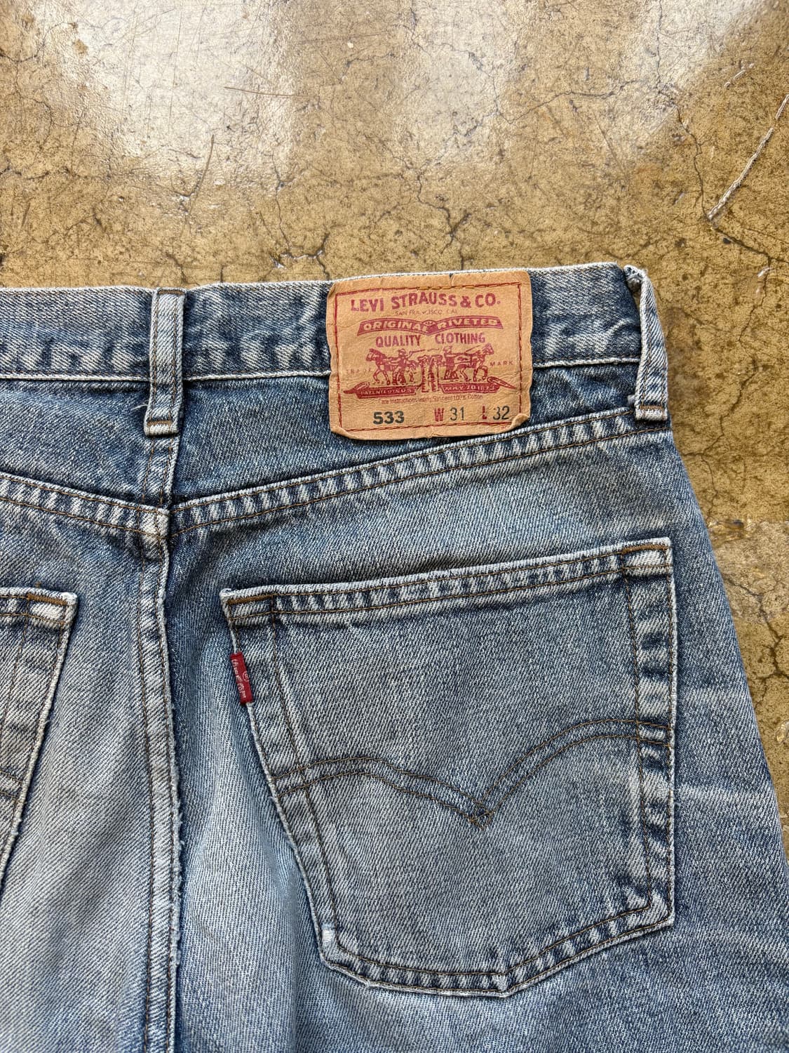 00s 02년도 리바이스 533 데님 상품이미지6