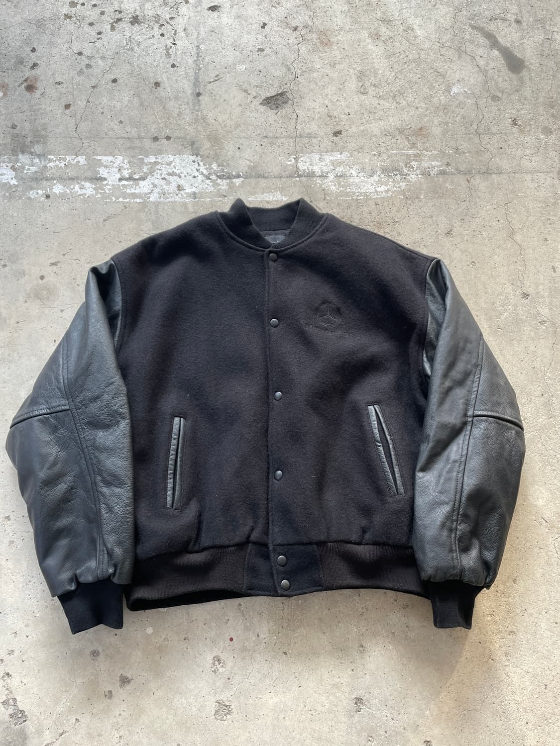 90s Mercedes Benz Lether Jacket(USA Made 상품이미지3