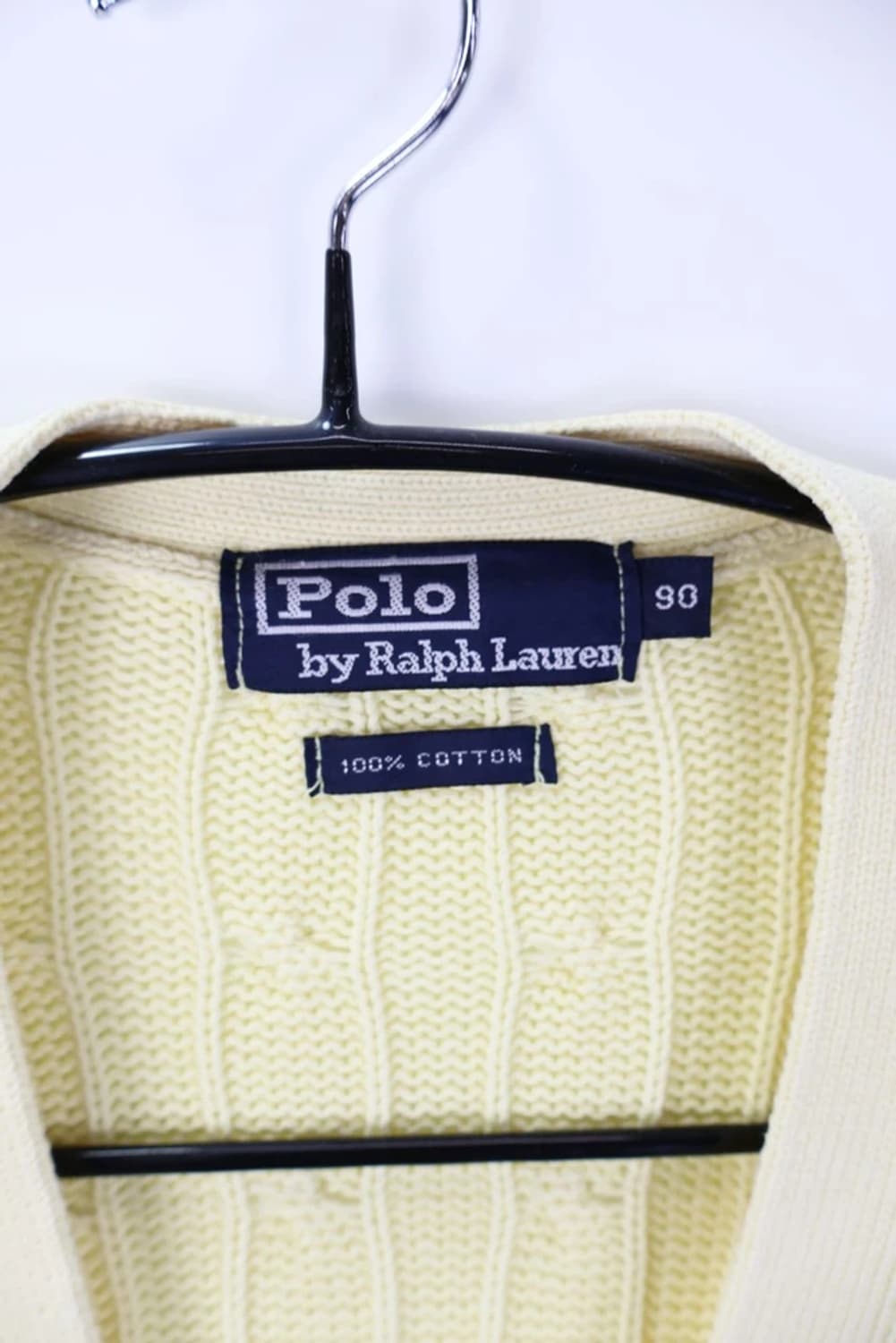  폴로랄프로렌 옐로우 니트가디건 상품이미지6