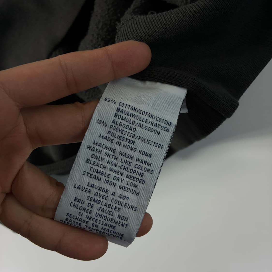 Polo  폴로 랄프로렌 90,s 자수 차콜 맨투맨 상품이미지5