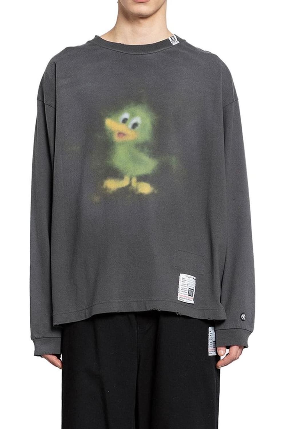 미하라 야스히로 오리 롱슬리브 차콜 [48사이즈] 상품이미지1