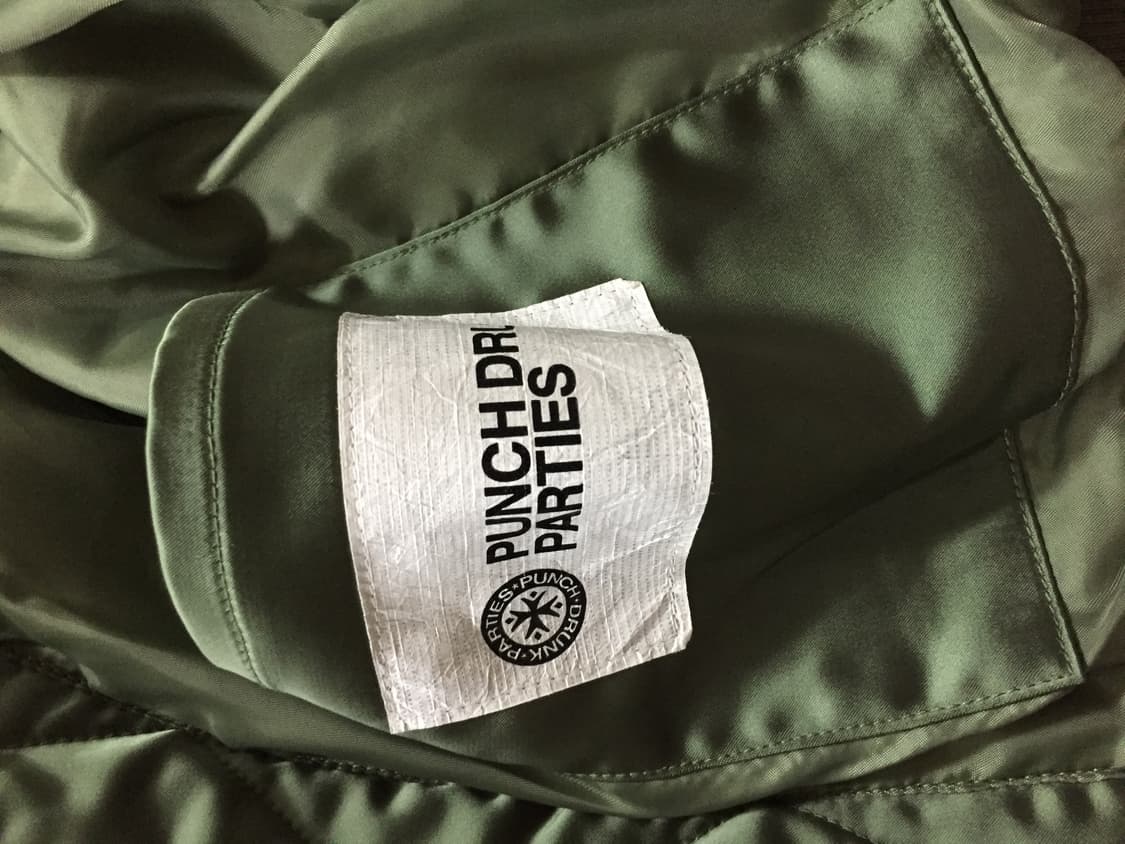 펀치드렁크파티즈 플라이트 자켓 올리브 1사이즈 상품이미지3