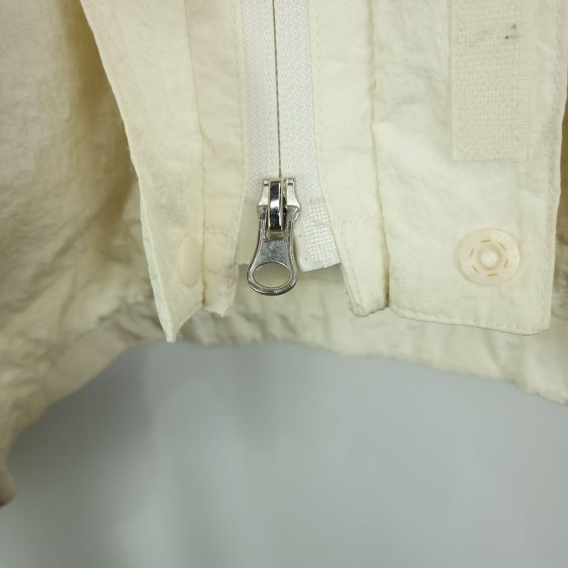 [트래블] 오버사이즈 후드 바람막이 자켓 크림 M19664 상품이미지7