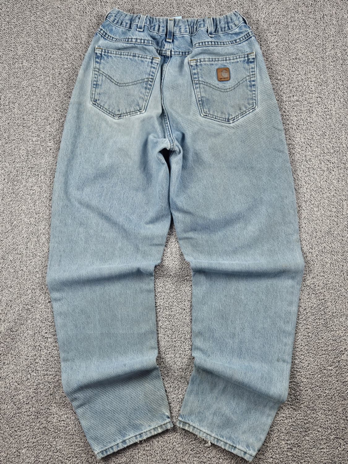 칼하트 밴딩 커스텀 베이직 데님 워크 팬츠 (38X34) / 10325 상품이미지4