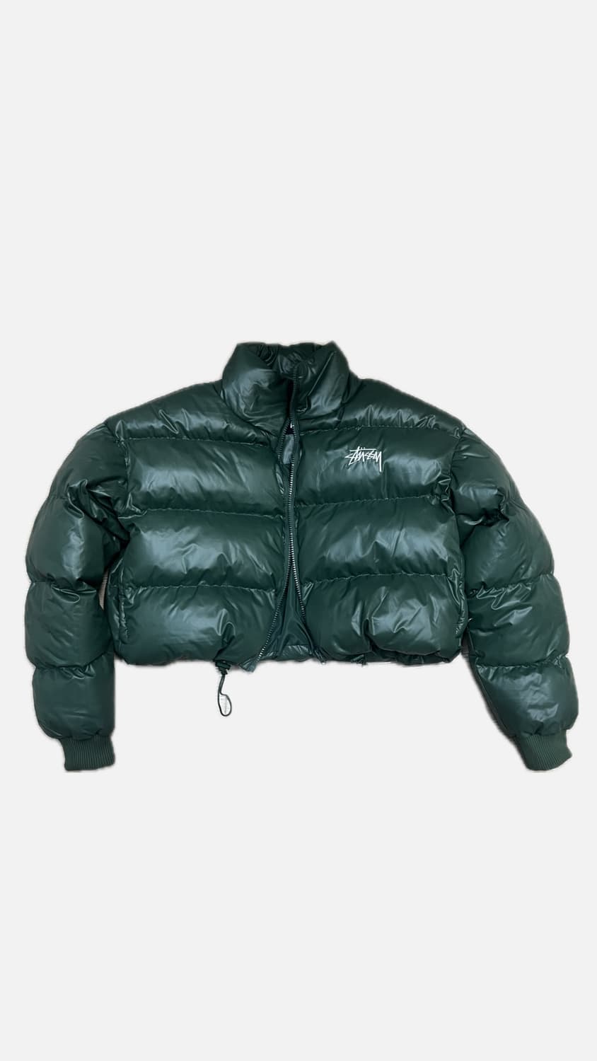 스투시 여성 스탁 크롭 패딩 재킷 상품이미지1