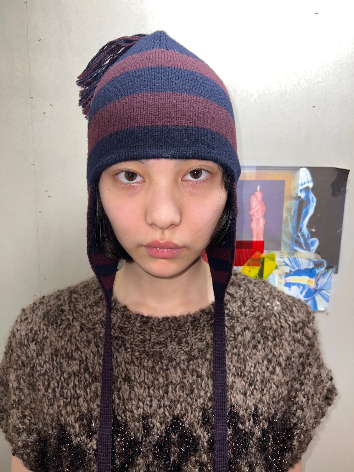 Vivienne Westwood 비비안 플랩워치 태슬니트비니 상품이미지2