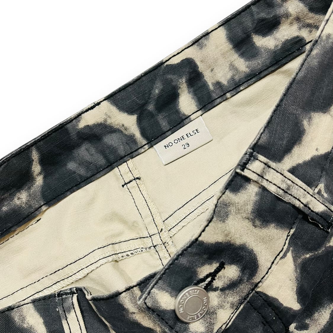 NO ONE ELSE Animal Wide Cargo Pants 상품이미지6