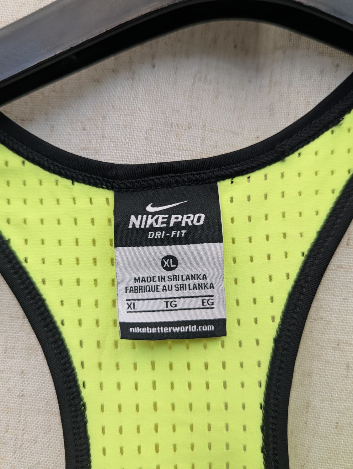 나이키 드라이핏 형광 런닝 탱크탑 상품이미지4