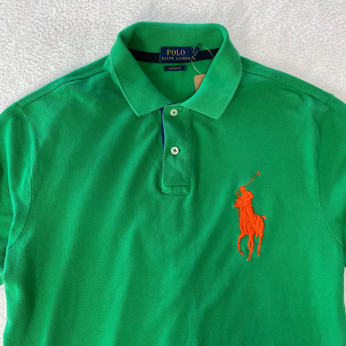 폴로랄프로렌 빅포니 반팔 카라티 그린  상품이미지4