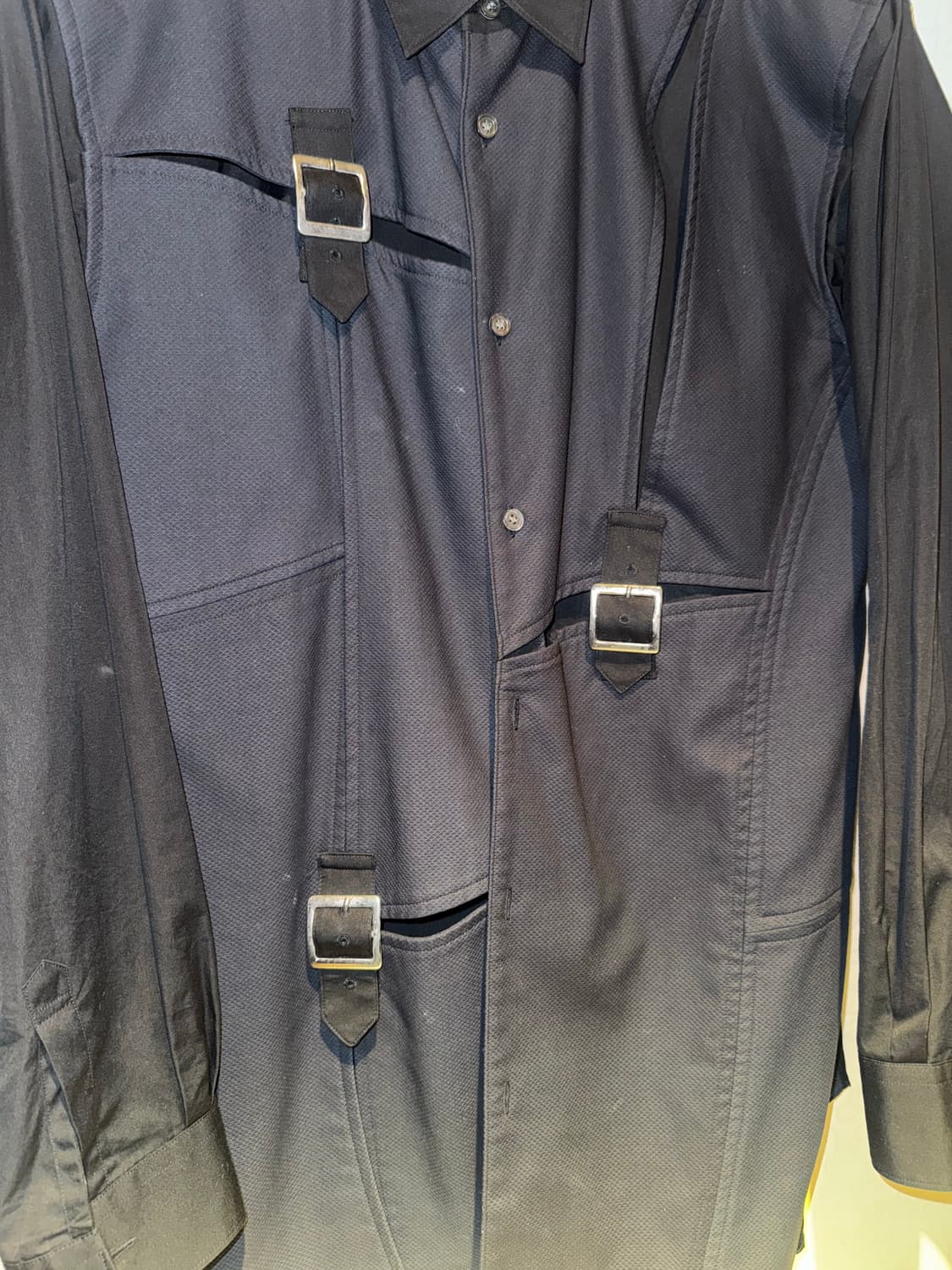 Comme des Garçons SHIRT 아카이브 절개 버클 셔츠 L 상품이미지2