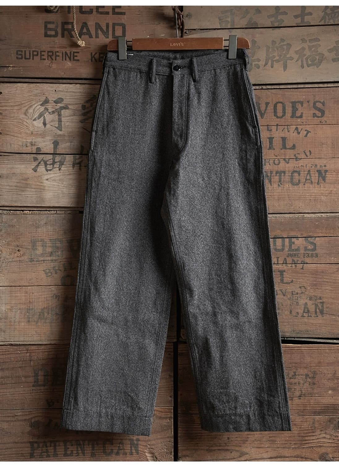 브론슨 코버트솔트앤페퍼 트라우저 34 상품이미지1