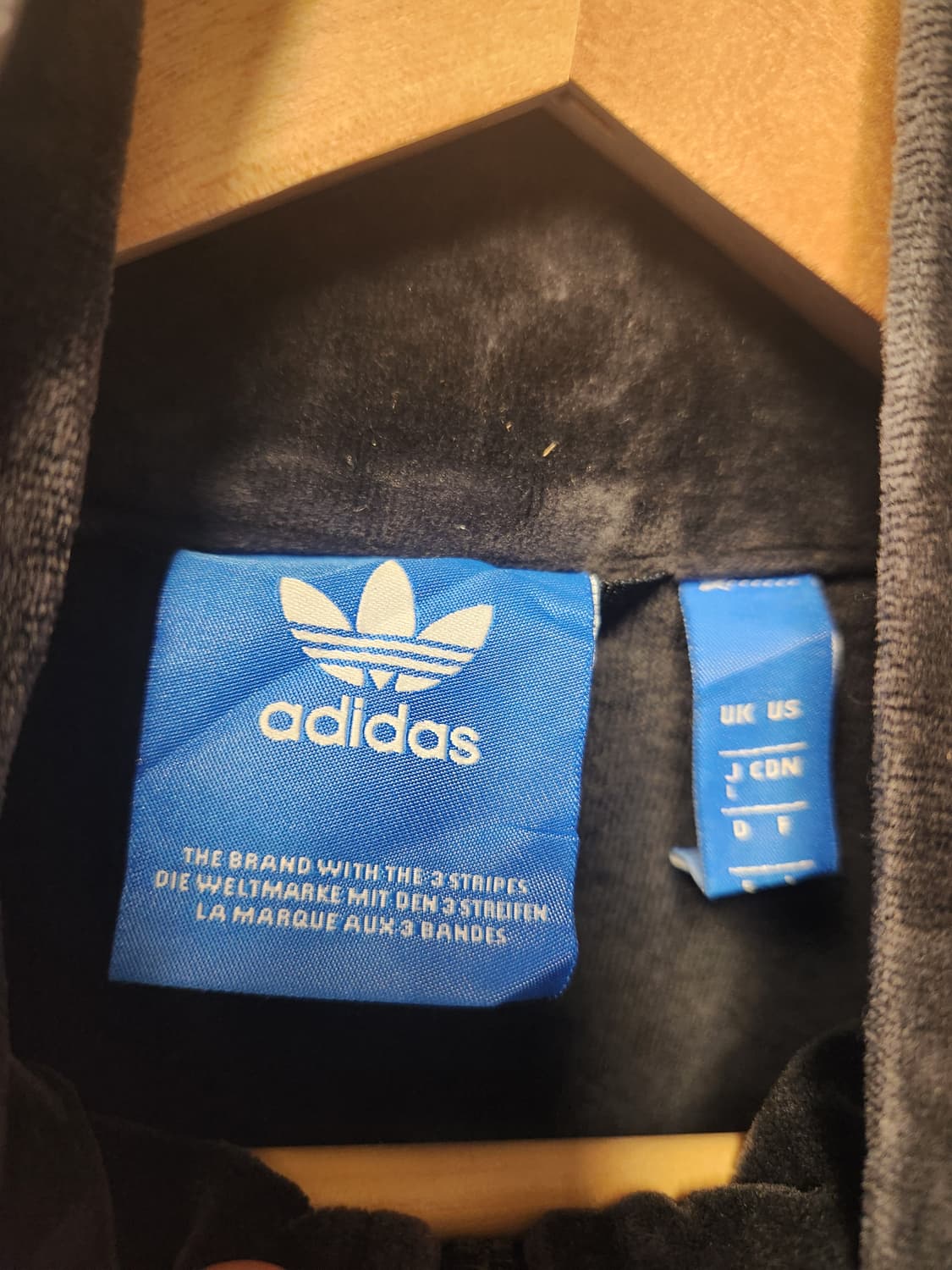 아디다스 벨루어 BB TT 벨벳 져지 L 상품이미지2