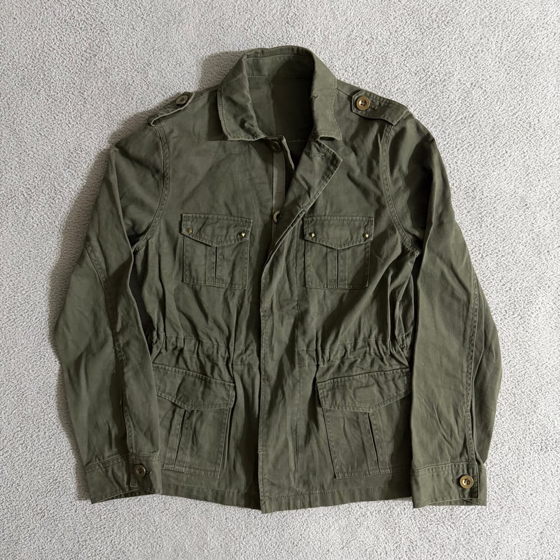 Vintage khaki jacket 상품이미지2