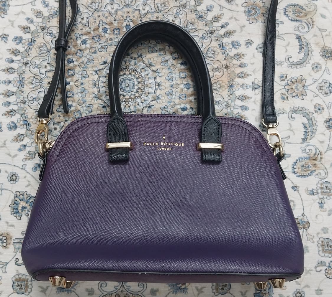 폴스부띠끄 퍼플 크로스백 상품이미지1