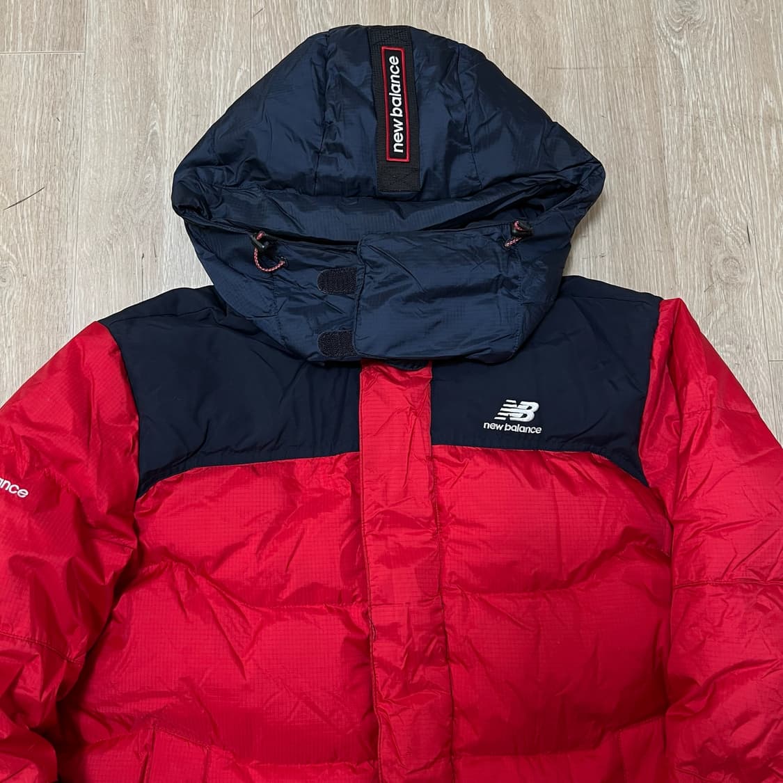 뉴발란스 남성 덕다운 후드 패딩 M/95  상품이미지2