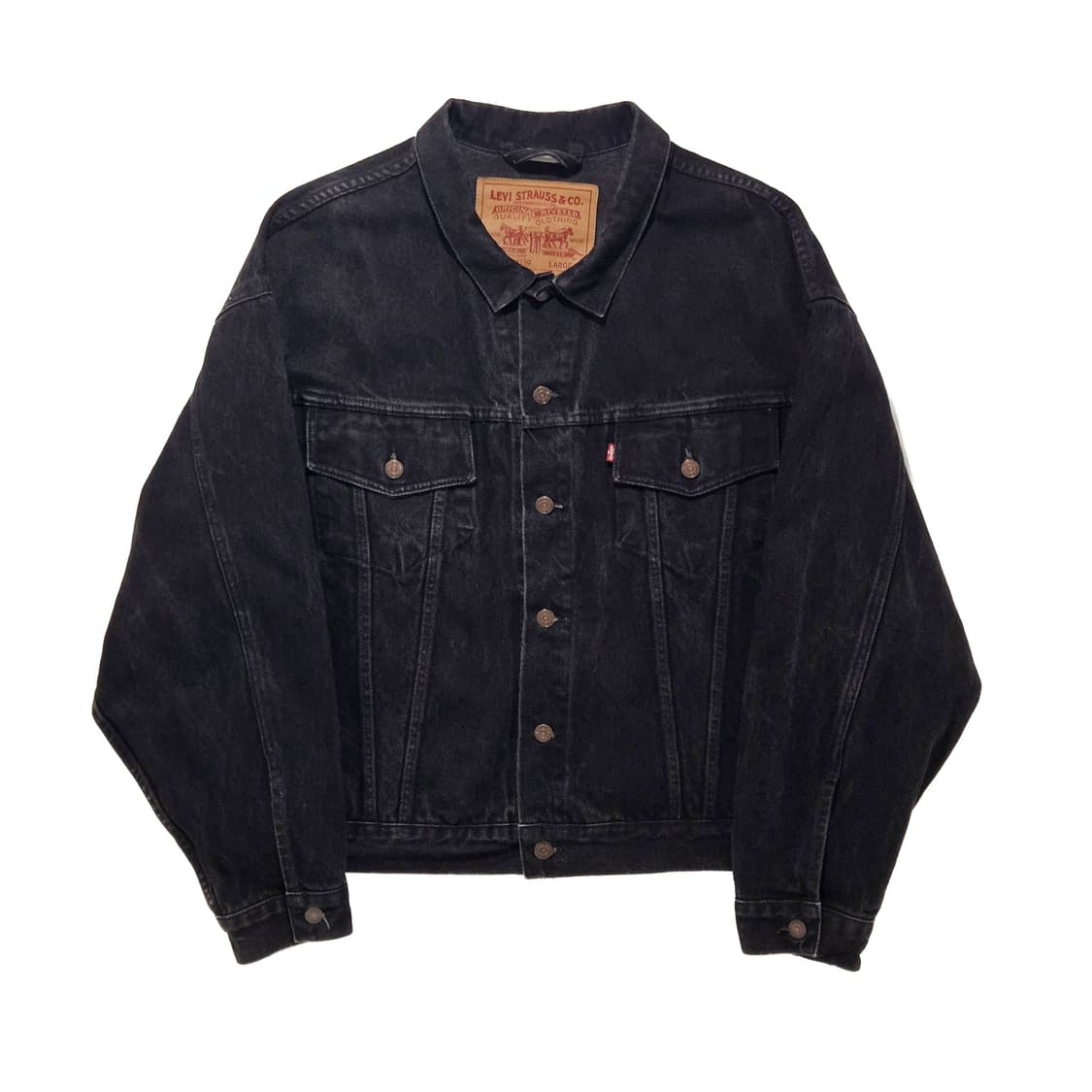 Levi's Black Denim Jacket 90s 상품이미지1