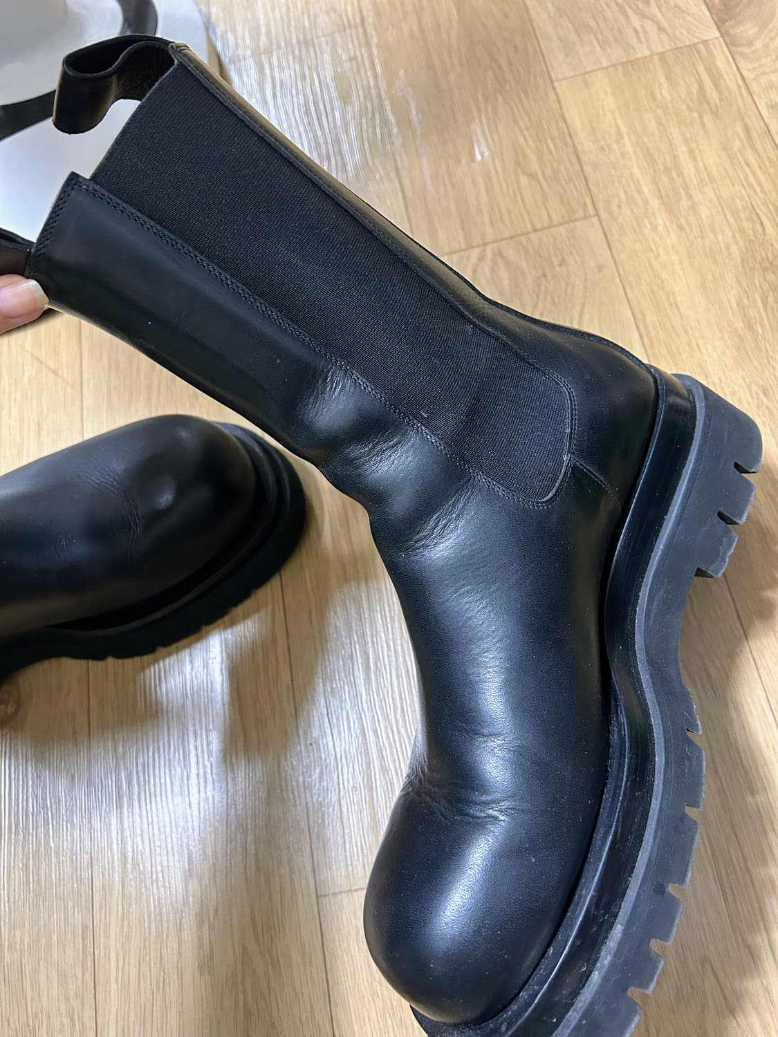 보테가 베네타 러그 부츠 상품이미지3