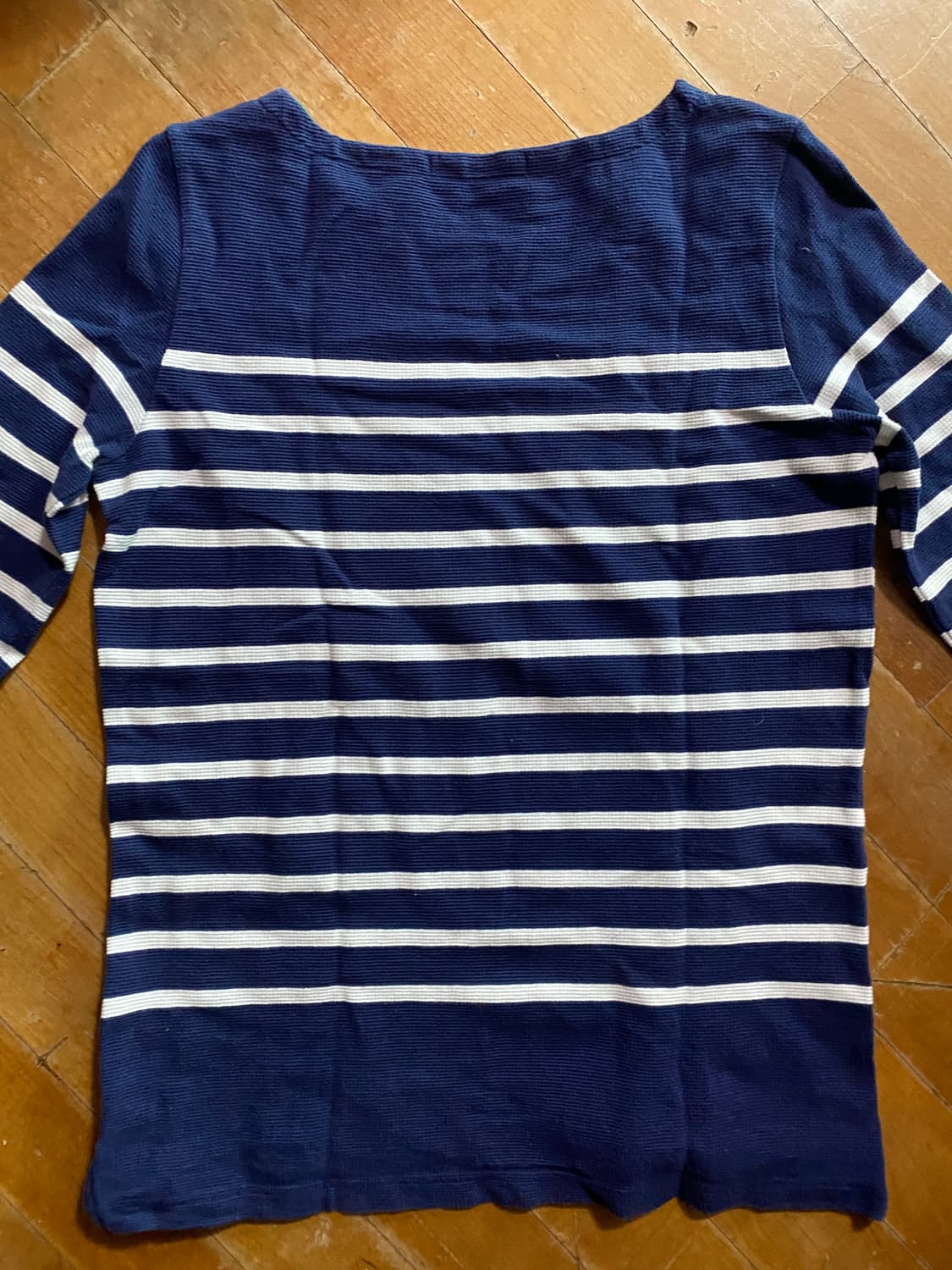 라코스테 여성 스트라이프 긴팔 티셔츠 36 (95) 상품이미지5