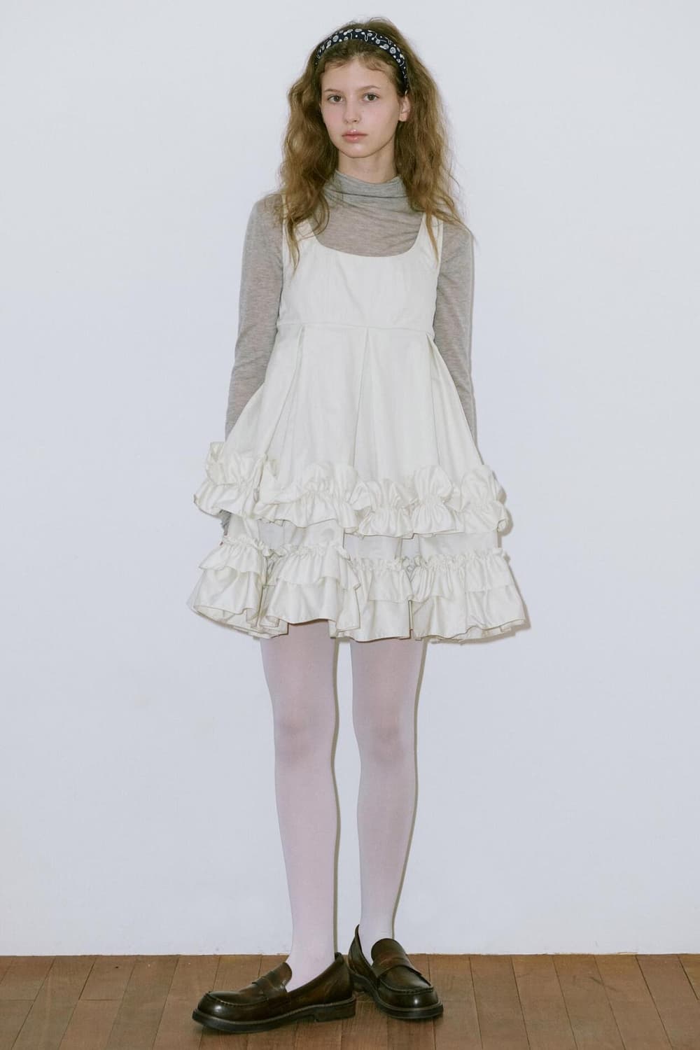 SINOON Frill Sleeveless Dress 상품이미지2