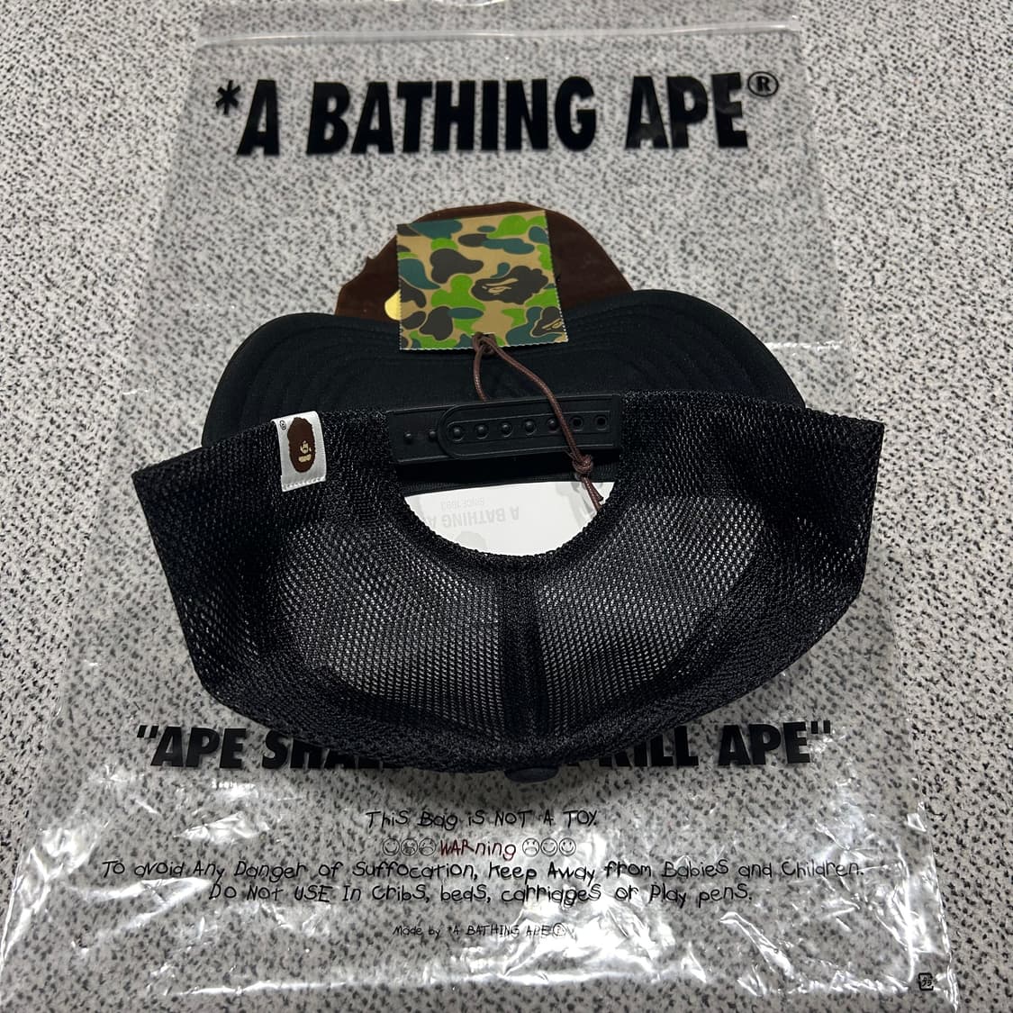 베이프나고야 한정메쉬캡 상품이미지3