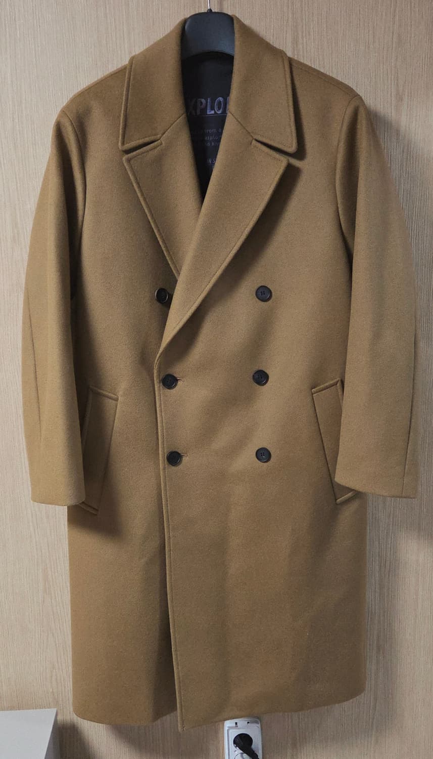 (착샷) 인사일런스 분트 더블 코트 캐시미어  상품이미지1