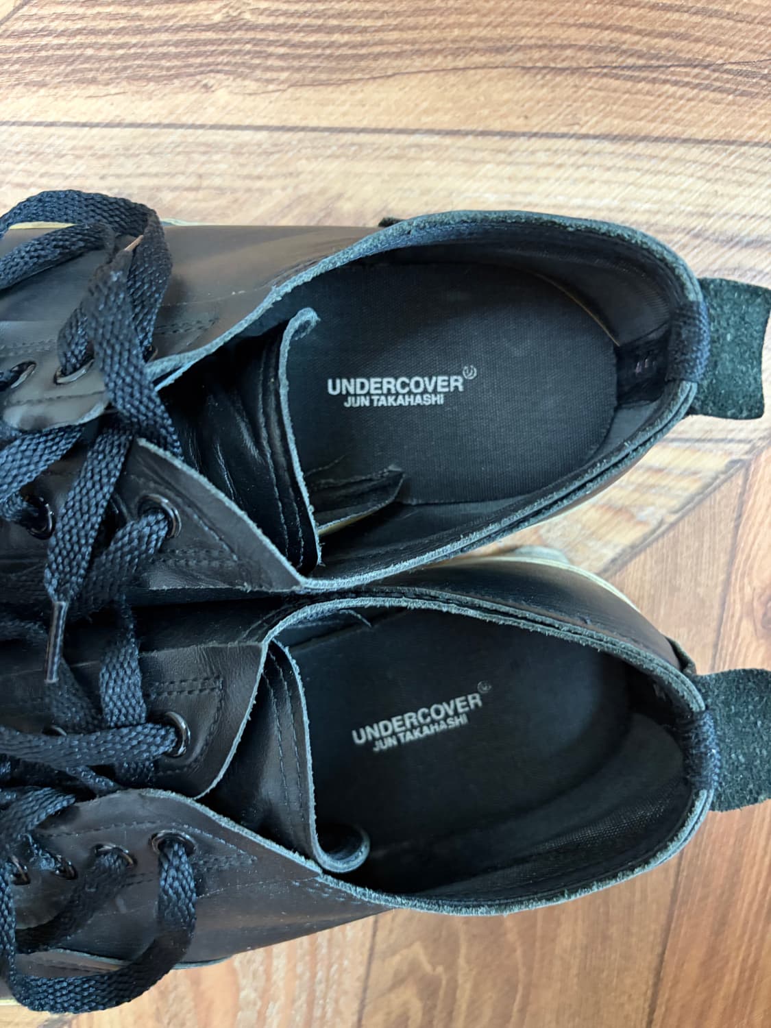 언더커버 잭퍼셀 레더 블랙 M 상품이미지6